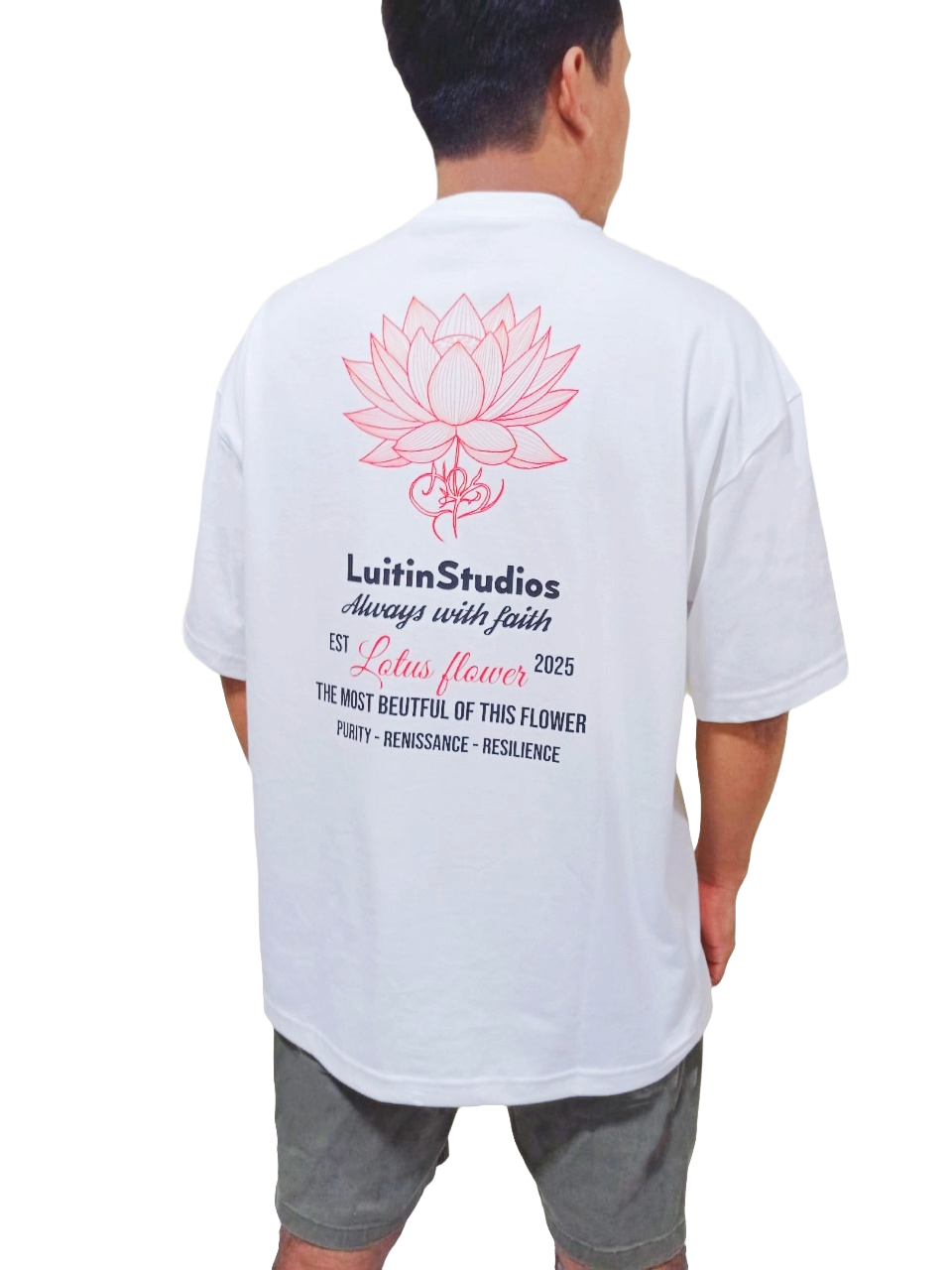Polo Oversize "Lotus Flower"