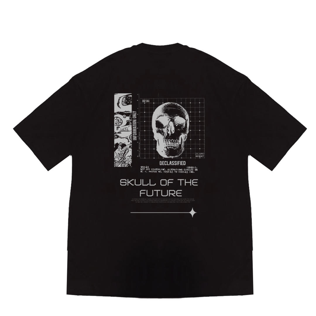Oversize Skull Silver
