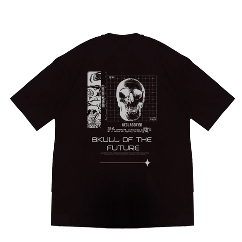 Oversize Skull Silver